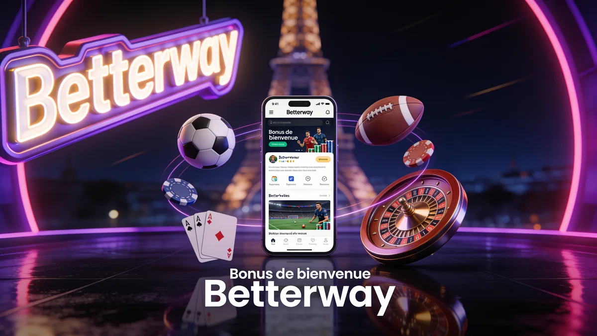 Bonus de bienvenue Betterway pour les joueurs en France
