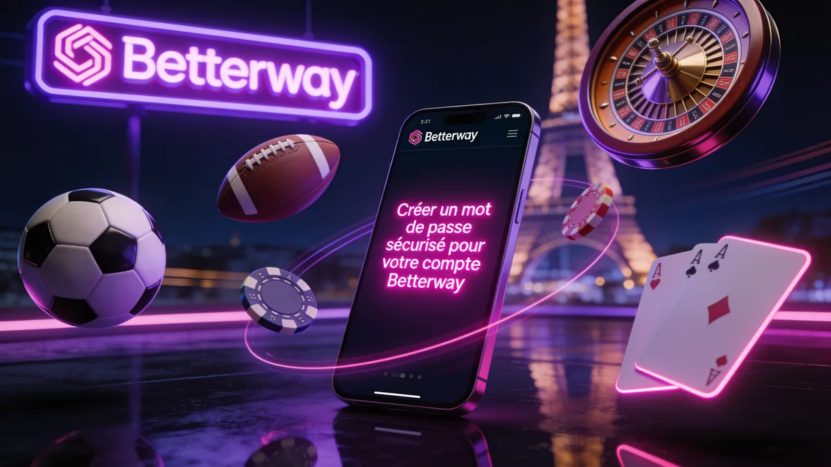 Créer un mot de passe sécurisé pour votre compte Betterway : guide betterway pour les joueurs en France